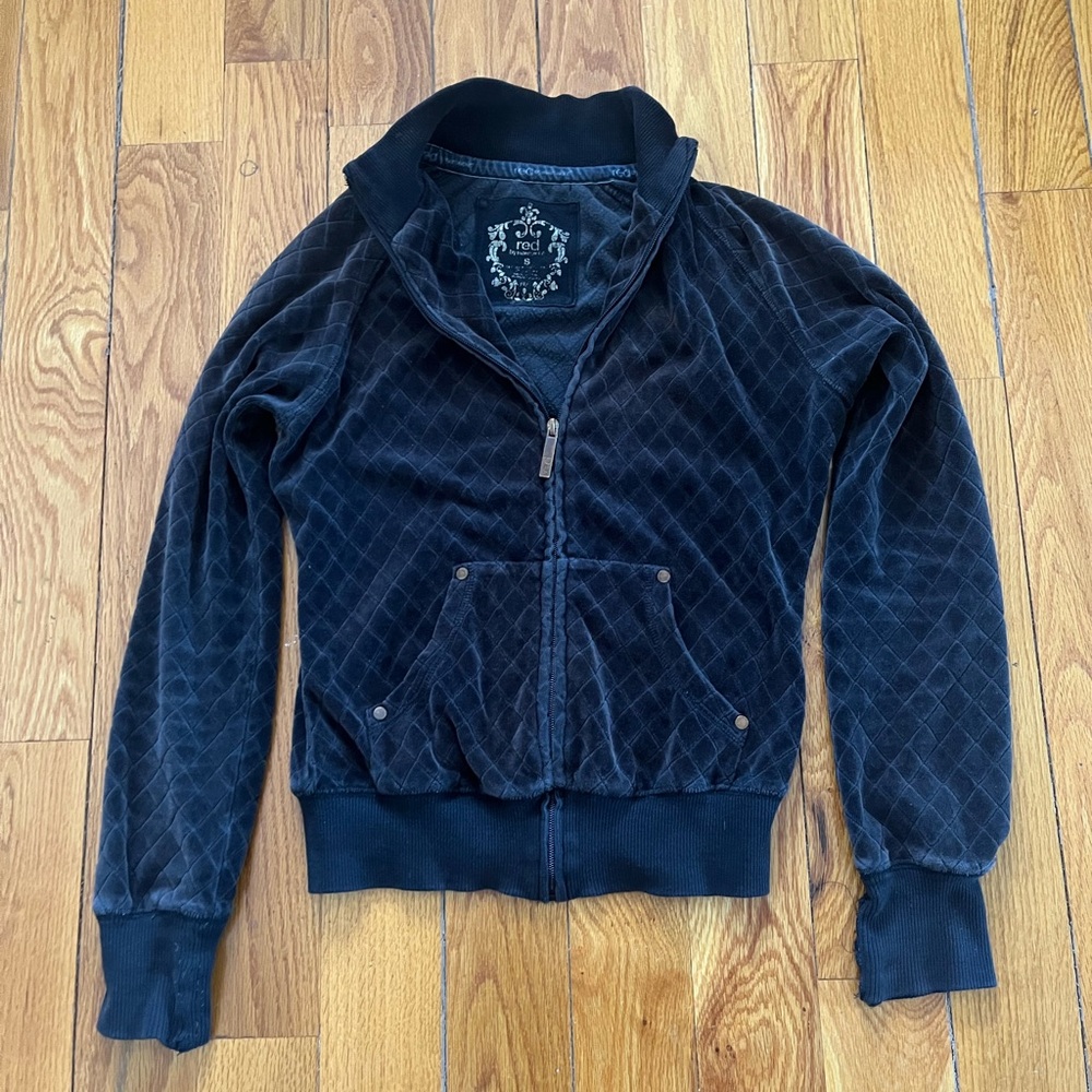 Marc Ecko Black Quilted Jacket